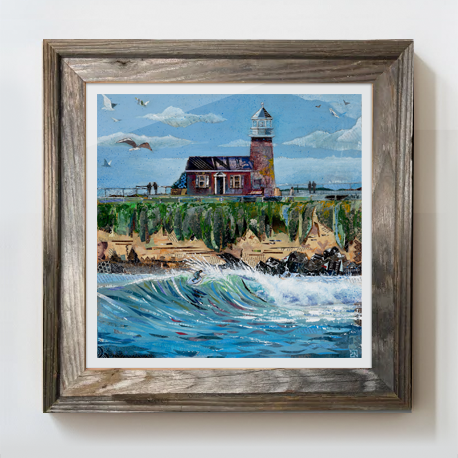 Framed print - "The Lane" 12x12