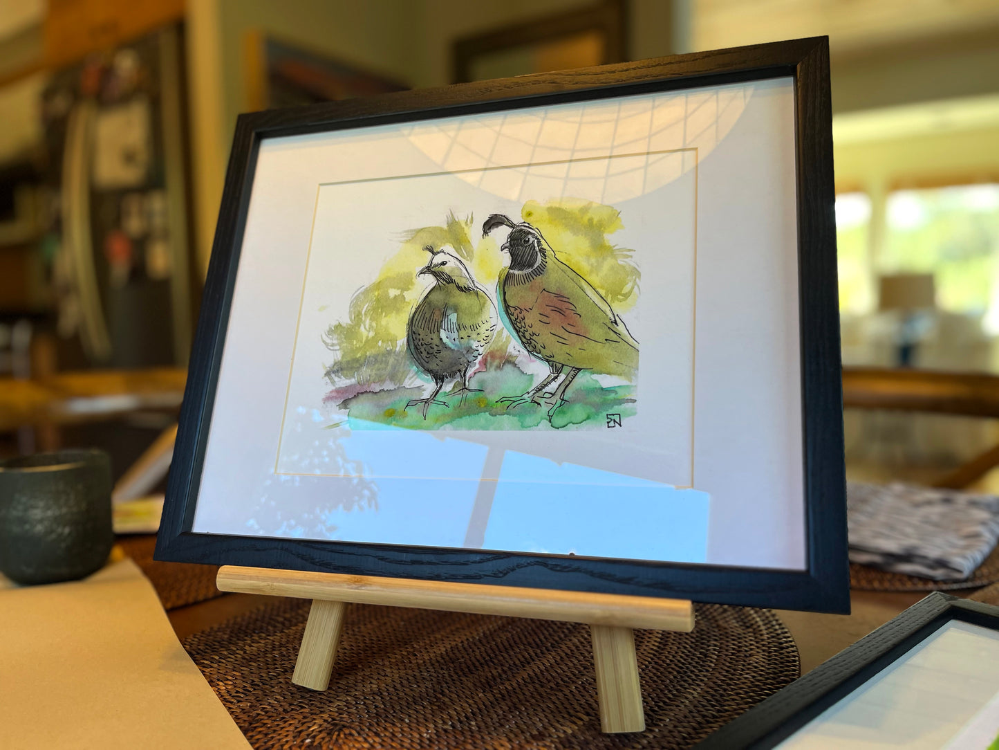 Framed print -"The Parents" 8x10