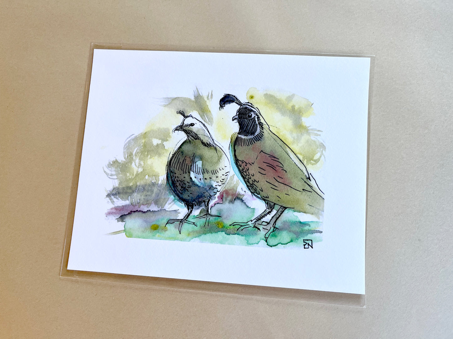 Unframed print - "TheParents" 8x10