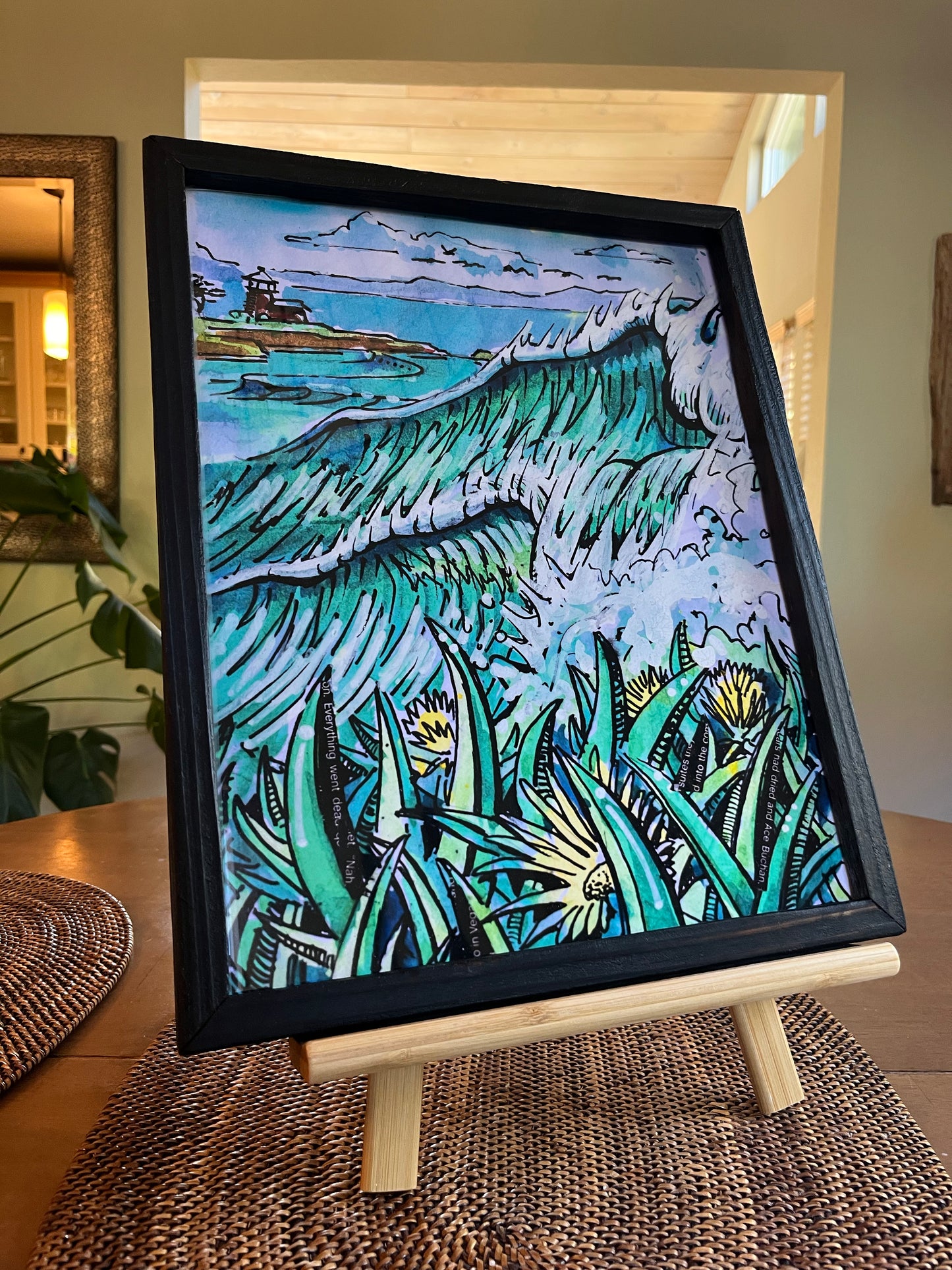 Framed print - "The Double-up" 11x14